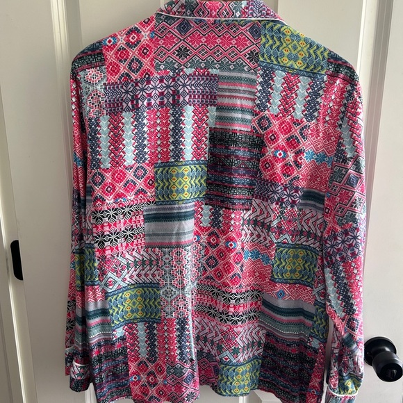 Victoria's Secret Multicolor Patterned Pajama Set - Picture 10 of 15